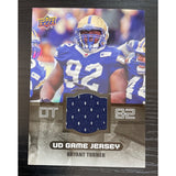 2014 Upper Deck CFL UD Game Jersey Bryant Turner Blue Bombers GJ-BT