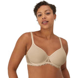 Bali B3443X One Smooth Ultra Light Embroidered Full-Figure Bra Nude