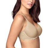 Bali B3443X One Smooth Ultra Light Embroidered Full-Figure Bra Nude