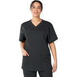 Hanes Unisex-Adult Comfort Fit Scrub Top Medical top Black 2XL NWOT