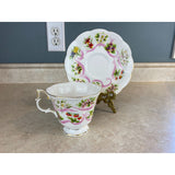 Royal Albert Canada Our Emblems Dear Bone China Tea Cup And Saucer Set