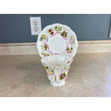 Royal Albert Canada Our Emblems Dear Bone China Tea Cup And Saucer Set