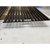 2 Porcelain Coated Steel BBQ Cooking Grates each measure 13" x  17"