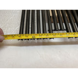 2 Porcelain Coated Steel BBQ Cooking Grates each measure 13" x  17"