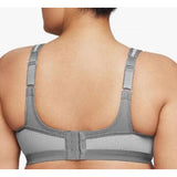 Glamorise Women's Plus Size High Impact Wonderwire Sports Bra #9066 Gray