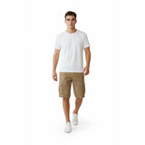 Roots 73 Men's 32 Khaki Cargo Shorts Cotton Canvas