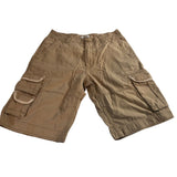 Roots 73 Men's 32 Khaki Cargo Shorts Cotton Canvas