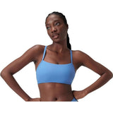Speedo Women's Fitness Hydraline Racerback Bikini Top Large Sevres Blue NWT
