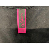 La Senza Women's Black 3/4 Sleeve Top Size Small Round Neck Polyester Blend Tee