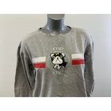 Rebellious One Girls XL Ciao Ciao Gray Long Sleeve Crew Neck Pullover Sweatshirt
