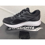 SAUCONY S10560-1 WOMENS COHESION RUNNING SHOE Black/White Size 5W