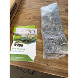 Yamaha G29 Golf Cart Foldable Wind Screen Kit Polycarbonate Clear NEW