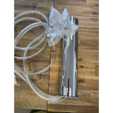 Triple Taps Draft Beer Tower Dispenser, Stainless Steel Kit