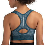 New Balance Women's Seamless Medium Impact Sports Bra Size Medium Tornado NWT
