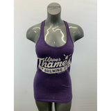 Upper Thames Brewing Company Advertising Tank Top Adult Medium Purple Sleeveless