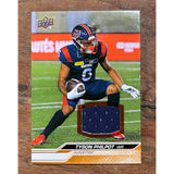 2024 Upper Deck CFL Game Jersey Tyson Philpot 63 Montreal Alouettes