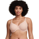 Chantelle C18J2 Womens Comfort Chic Full Coverage Bra 36H Rose Beige Nwt