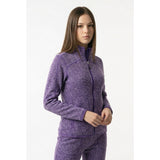 Champion Purple Long Sleeve Girls Mock Neck Full Zip Polyester Jacket Size Large