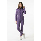 Champion Purple Long Sleeve Girls Mock Neck Full Zip Polyester Jacket Size Large
