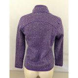 Champion Purple Long Sleeve Girls Mock Neck Full Zip Polyester Jacket Size Large