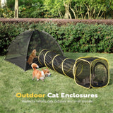 3-in-1 Outdoor Cat Enclosure Patio/Yard Playpen NEW