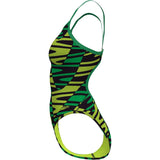 Speedo Women's Pro LT Disco Boom Flyback Swimsuit Size 6/25 NWOT