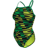 Speedo Women's Pro LT Disco Boom Flyback Swimsuit Size 6/25 NWOT
