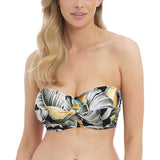 Fantasie Womens 36G Bamboo Grove Underwire Twist Bandeau Bikini Top NWOT