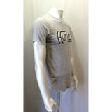 Hurley Men's Small Classic Fit Gray Short Sleeve Spell Out Crew Neck T Shirt
