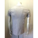 Hurley Men's Small Classic Fit Gray Short Sleeve Spell Out Crew Neck T Shirt