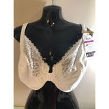 Playtex Women's Front Close No Poke Dreamwire Bra in White US4423