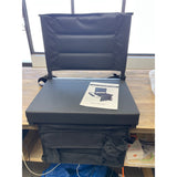 Stadium Seat - Portable with 2" Cushion and Back Support, NEW