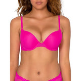 Smart & Sexy SA276 Electric Pink Add 2 Cup Sizes Push-up Bra 38C NWT