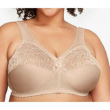 Glamorise 1000 Full Figure MagicLift Original Wirefree Support Bra Blush (beige)