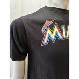 Miami Marlins MLB Giancarlo Stanton Boys Black S/S Graphic T Shirt Size XL