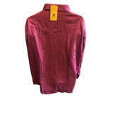 COEVALS CLUB Men's Western Cowboy Long Sleeve Pearl Snap Casual Work Shirts 4XL
