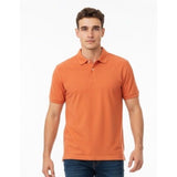 Ping Dry Fiber Dynamics Orange Short Sleeve Polyester Men's Polo Shirt Size XXL