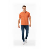 Ping Dry Fiber Dynamics Orange Short Sleeve Polyester Men's Polo Shirt Size XXL