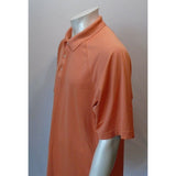 Ping Dry Fiber Dynamics Orange Short Sleeve Polyester Men's Polo Shirt Size XXL
