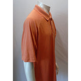 Ping Dry Fiber Dynamics Orange Short Sleeve Polyester Men's Polo Shirt Size XXL