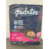 Goodnites Girls' Nighttime Underwear - XL - 21ct
