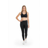 Nike Women's Black Sport Bra Mesh Back Size Small Cotton Blend