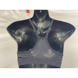 Nike Women's Black Sport Bra Mesh Back Size Small Cotton Blend