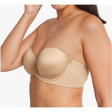 Bali One Smooth U Stay in Place Strapless Underwire Bra DF6599 - Taupe