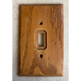 Solid Wood 5.5" x 3.5" Toggle Light Switch Cover Plate