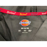Dickies Women's Scrub Top Size Medium Black V Neck Short Sleeve Cotton Blend NEW