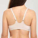 DELIMIRA W601 Racerback Front Closure  36B Beige Underwire Bra NWT