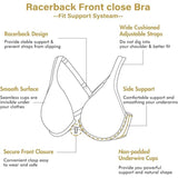 DELIMIRA W601 Racerback Front Closure  36B Beige Underwire Bra NWT