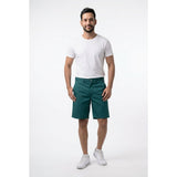 Big Bill Men's Wrinkle Free Work Shorts Size 40 Green Polyester Blend NEW
