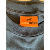 Retirement T Shirt Mens Large Navy Blue Orange Dingo Brand Screened